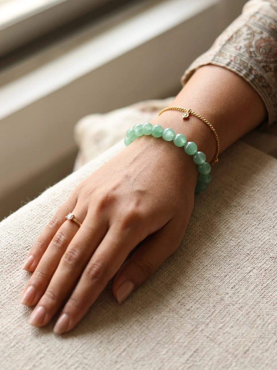 Green Aventurine Bracelet view 2