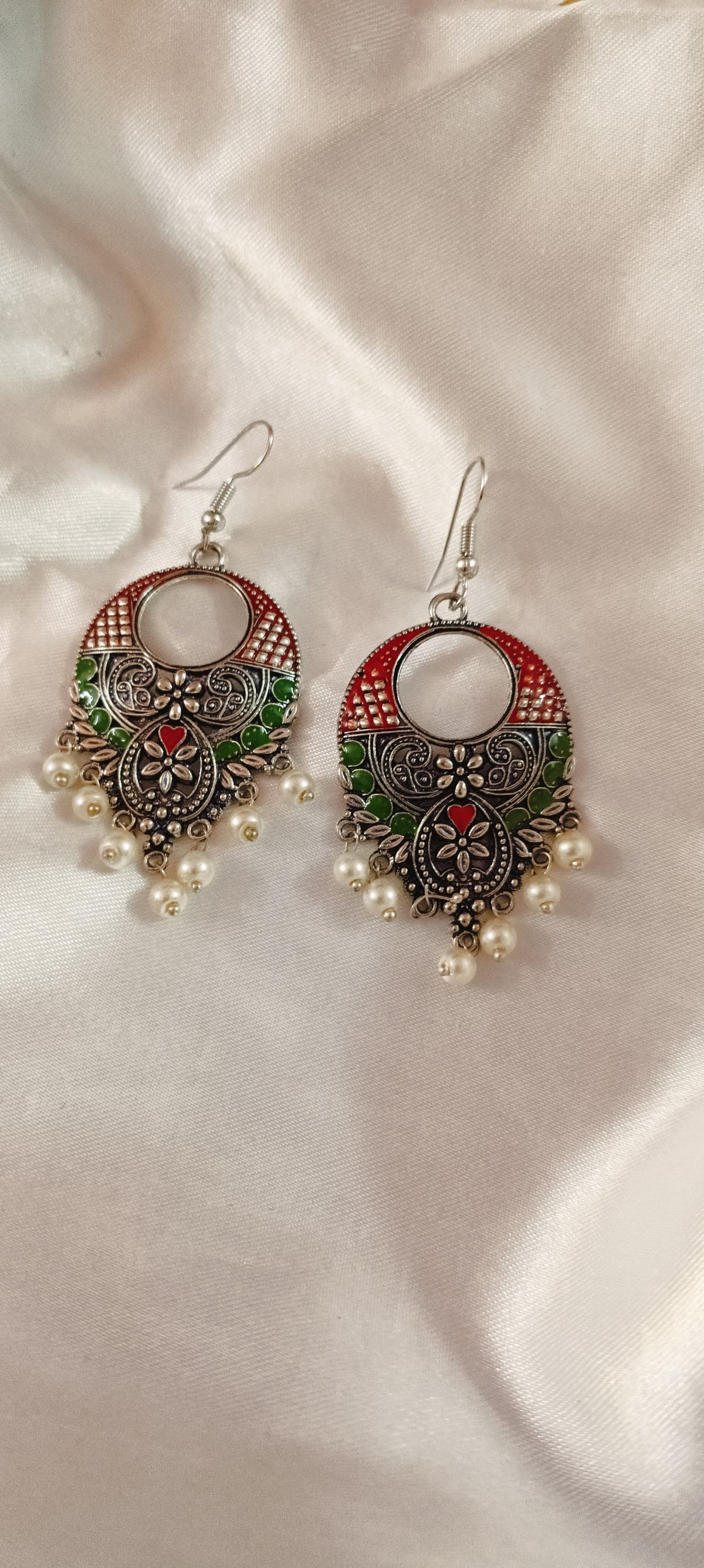 Hand-painted regular wear earrings