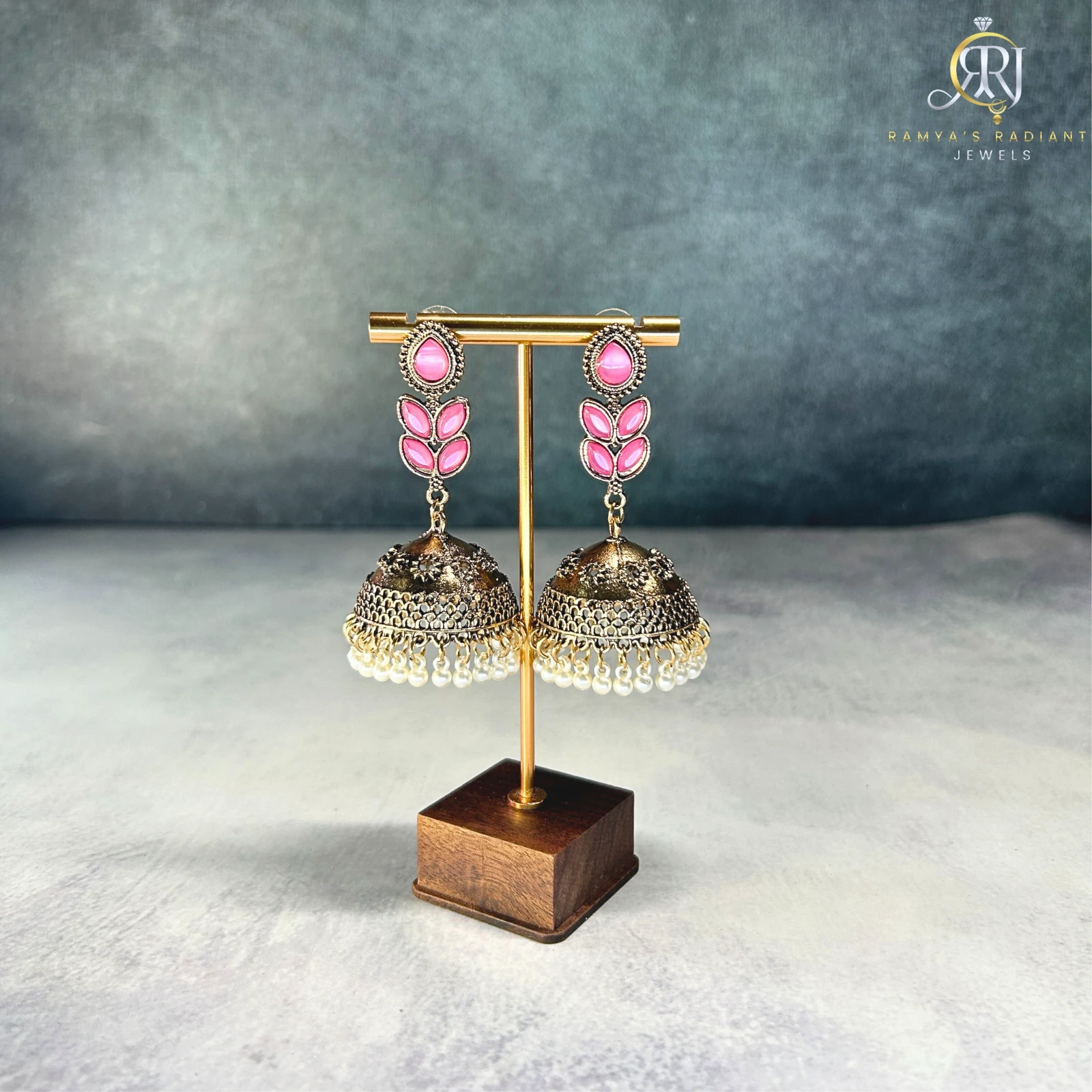 Antique Floral Earrings