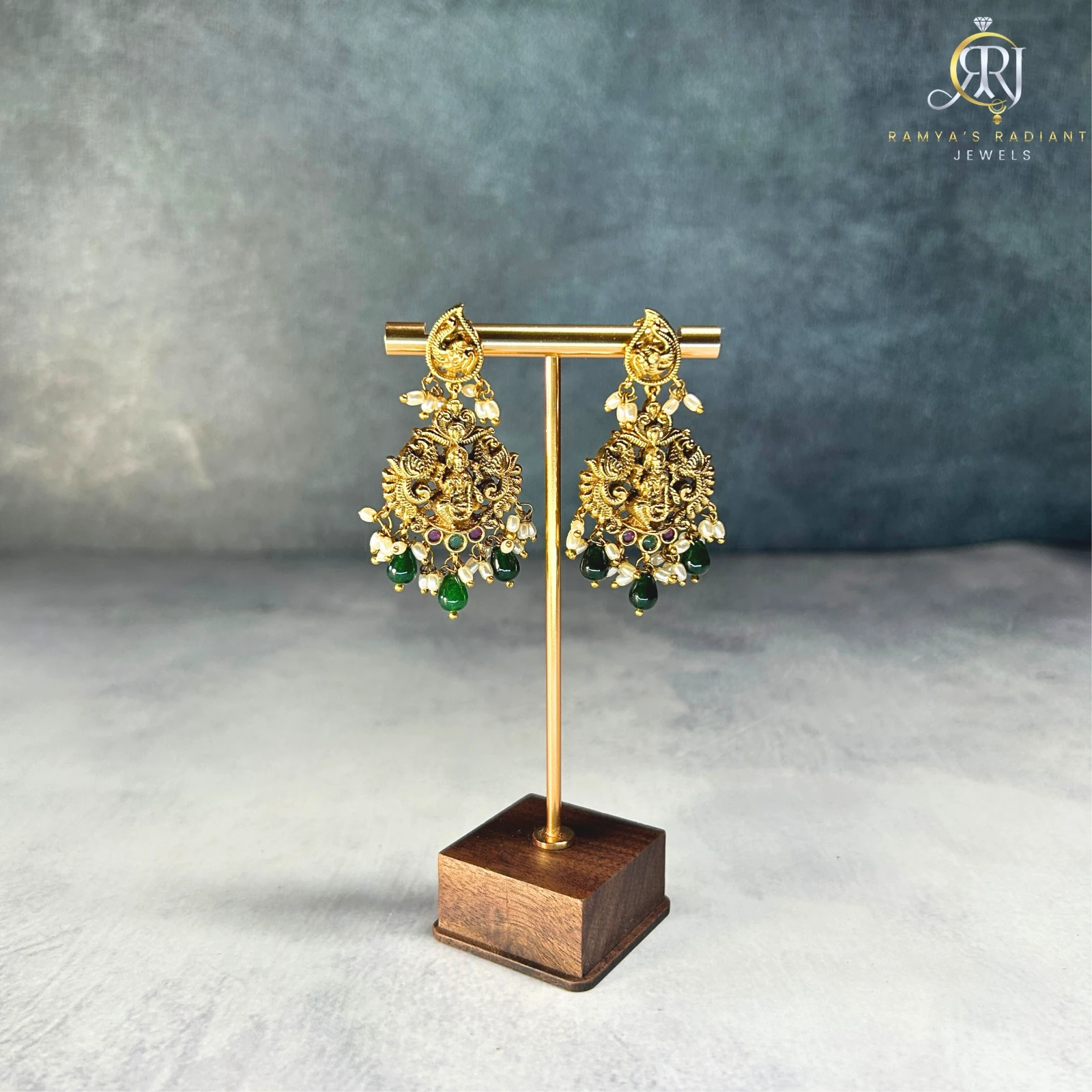 Temple Lakshmi Earrings